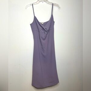 See You Monday Size Small Lavender Lilac Purple Slip Dress Crepe Sundress Flowy